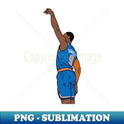 RJ Barrett Holds the Release - Retro PNG Sublimation Digital Download - Transform Your Sublimation Creations