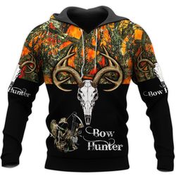 138THHHT-DEER HUNTING CAMO 3D ALL OVER PRINT