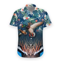 Gearhumans 3D Duck Hunting Hawaii Shirt