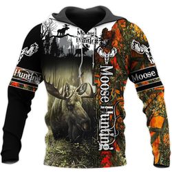 151THHHT-MOOSE HUNTING 3D ALL OVER PRINT