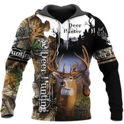 157THHHT-DEER HUNTING 3D ALL OVER PRINT