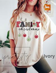 Family Christmas Shirt, Matching family Christmas Shirt, Christmas Party shirt, Christmas family shirt, iPrintasty Chris