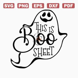 Boo sheet svg, Funny Halloween svg for shirts, Halloween pun svg designs, Halloween designs, svg cut file for cricut, Th