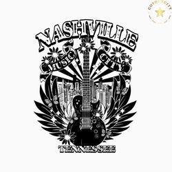 Nashville Music City Png Design, Western PNG Design