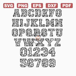 Leopard Font SVG