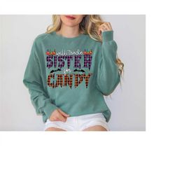 comfort colorswill trade sister for candy sweatshirt, halloween sweatshirt, halloween costumes, halloween party hoodie,