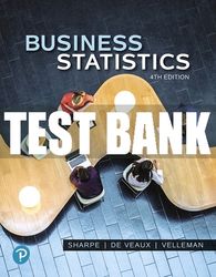 Test Bank For Business Statistics 4th Edition All ChaptersTest Bank For Business Statistics 4th Edition All Chapters