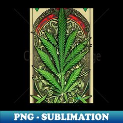 vintage cannabis beauty 5 - professional sublimation digital download - unleash your inner rebellion