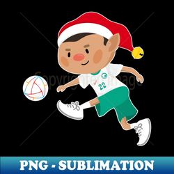 saudi arabia football christmas elf football qatar world cup soccer t-shirt - exclusive sublimation digital file - capture imagination with every detail