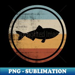 Retro Vintage Fish Design Herring Fish - High-Quality PNG Sublimation Download - Stunning Sublimation Graphics