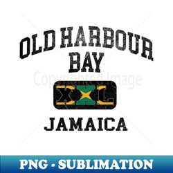 Old Habour Bay Jamaica - XXL Athletic design - Decorative Sublimation PNG File - Spice Up Your Sublimation Projects