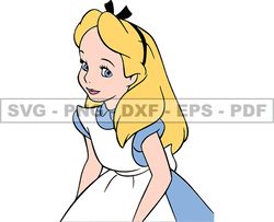 Alice in Wonderland Svg, Alice Svg, Cartoon Customs SVG, EPS, PNG, DXF 41