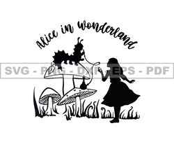 Alice in Wonderland Svg, Alice Svg, Cartoon Customs SVG, EPS, PNG, DXF 122