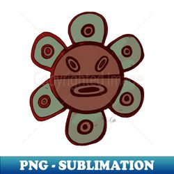 Earth Tone Sun Taino - Exclusive Sublimation Digital File - Boost Your Success with this Inspirational PNG Download