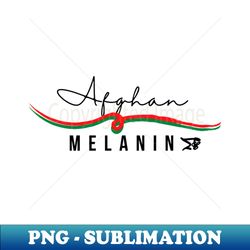 Afghan Melanin - Aesthetic Sublimation Digital File - Unleash Your Creativity