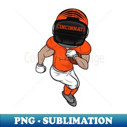 Cincinnati Football Player Team Colors - Exclusive PNG Sublimation Download - Unleash Your Creativity