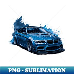 BMW M3 GTR - Exclusive PNG Sublimation Download - Unleash Your Creativity