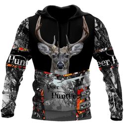 73THHHT-DEER HUNTING CAMO 3D ALL OVER PRINT