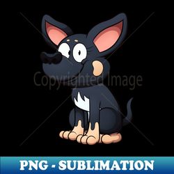 Sitting Chihuahua - PNG Transparent Digital Download File for Sublimation - Instantly Transform Your Sublimation Projects