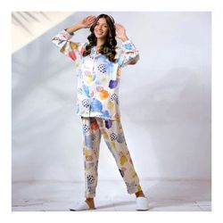 IFG Pajama Set Bright Multi Color
