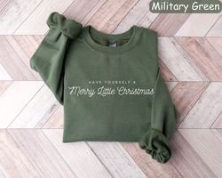 Merry Christmas Sweatshirt, Womens Christmas Shirt, Merry and Bright Christmas Sweater, Christmas Crewneck, Christmas Gi