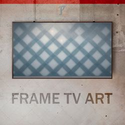 Samsung Frame TV Art Digital Download, Frame TV Art modern interior, Frame TV art blue texture, Frame avant-garde panel