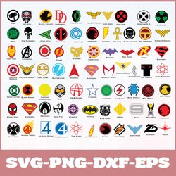 Superhero icon bundle svg,png,dxf,Superhero icon svg,png,dxf,marvel logo svg,png,dxf