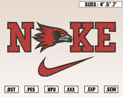 Nike x Southeast Missouri State Redhawks Embroidery Designs, NCAA Embroidery Design File Instant Download