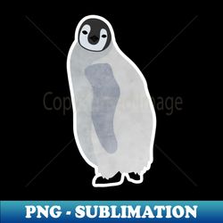 Penguin - PNG Transparent Digital Download File for Sublimation - Boost Your Success with this Inspirational PNG Download