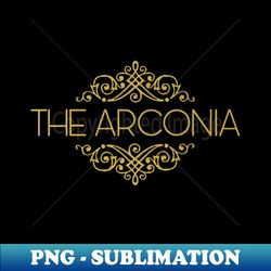 The Arconia X Gold - OMITB - Unique Sublimation PNG Download - Instantly Transform Your Sublimation Projects