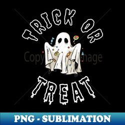Trick Or Treat Ghost - High-Quality PNG Sublimation Download - Perfect for Creative Projects