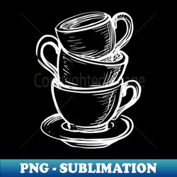first i drink the coffee - Modern Sublimation PNG File - Enhance Your Apparel with Stunning Detail