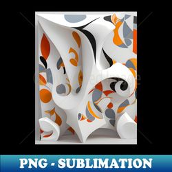 Abstract 3d art - Signature Sublimation PNG File - Capture Imagination with Every Detail
