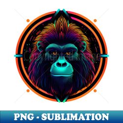 orangutan in outer space cosmic galaxy animals - sublimation-ready png file - fashionable and fearless