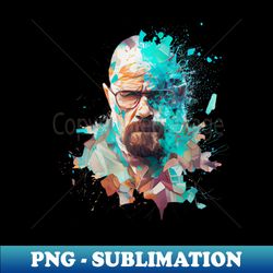 walter white fading out - Sublimation-Ready PNG File - Perfect for Sublimation Art