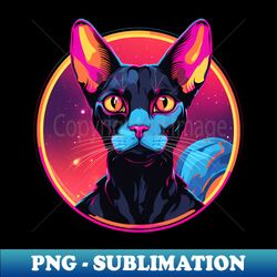 oriental shorthair space cat cosmic galaxy animals - creative sublimation png download - bring your designs to life