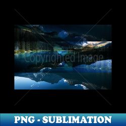 mixed photography landscapes - decorative sublimation png file - vibrant and eye-catching typography