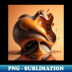 Abstract chocolate design - Premium Sublimation Digital Download - Perfect for Personalization