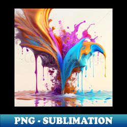 Splash illustarion - Instant PNG Sublimation Download - Bring Your Designs to Life