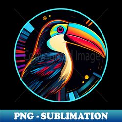 toucan bird lover galaxy animals - special edition sublimation png file - perfect for sublimation art
