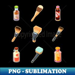bottled up brush offs - creative sublimation png download - instantly transform your sublimation projects