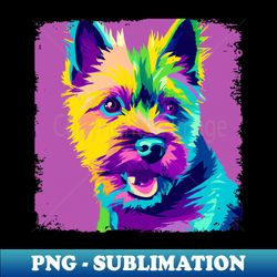 Cairn Terrier Pop Art - Dog Lover Gifts - Special Edition Sublimation PNG File - Unlock Vibrant Sublimation Designs