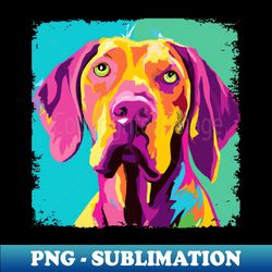 Vizsla Pop Art - Dog Lover Gifts - Instant Sublimation Digital Download - Perfect for Sublimation Art