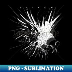 Falcon - Vintage Sublimation PNG Download - Boost Your Success with this Inspirational PNG Download