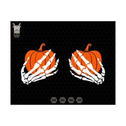 Trendy Halloween Svg, Skeletons Hand Svg, Fall Pumpkin Svg, Retro Halloween Svg, Skeleton Shirt Svg, Funny Halloween Svg