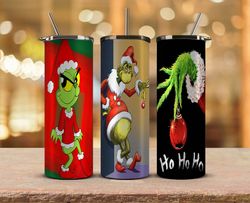 Christmas Tumbler Png,Grinch Png ,Merry Christmas Png,Merry Christmas Svg, Santa Grinch 48