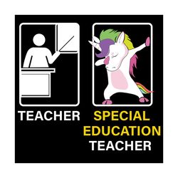 Teacher Special Education Teacher Svg, School Svg, Trending Svg, Unicorn Svg, Teacher Svg, Diy Crafts, Svg Files, Silhou