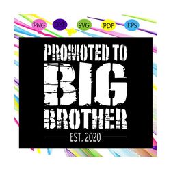 Promoted to big brother 2020 svg, big brother svg, big brother announcement, big brother tobe, big brother gifts svg, ne