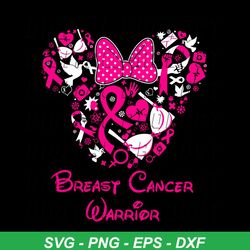 Mickey Breast Cancer, Breast Cancer Svg, Cancer Awareness, Mickey Svg, Mickey Shirts, Cancer Svg, Cancer Ribbon Svg, Bre