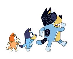 Bluey, Bluey Svg, Bluey Dog, Bluey Characters, Bluey Heeler, Bluey Mackenzie SVG, Dog Family Bundle, Bluey Bundle 166